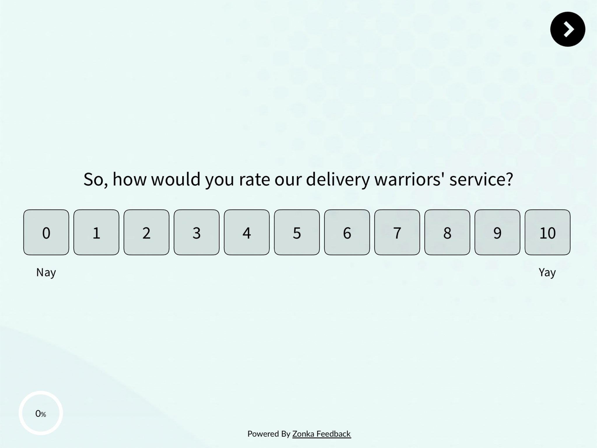 Food Delivery Feedback Form Template