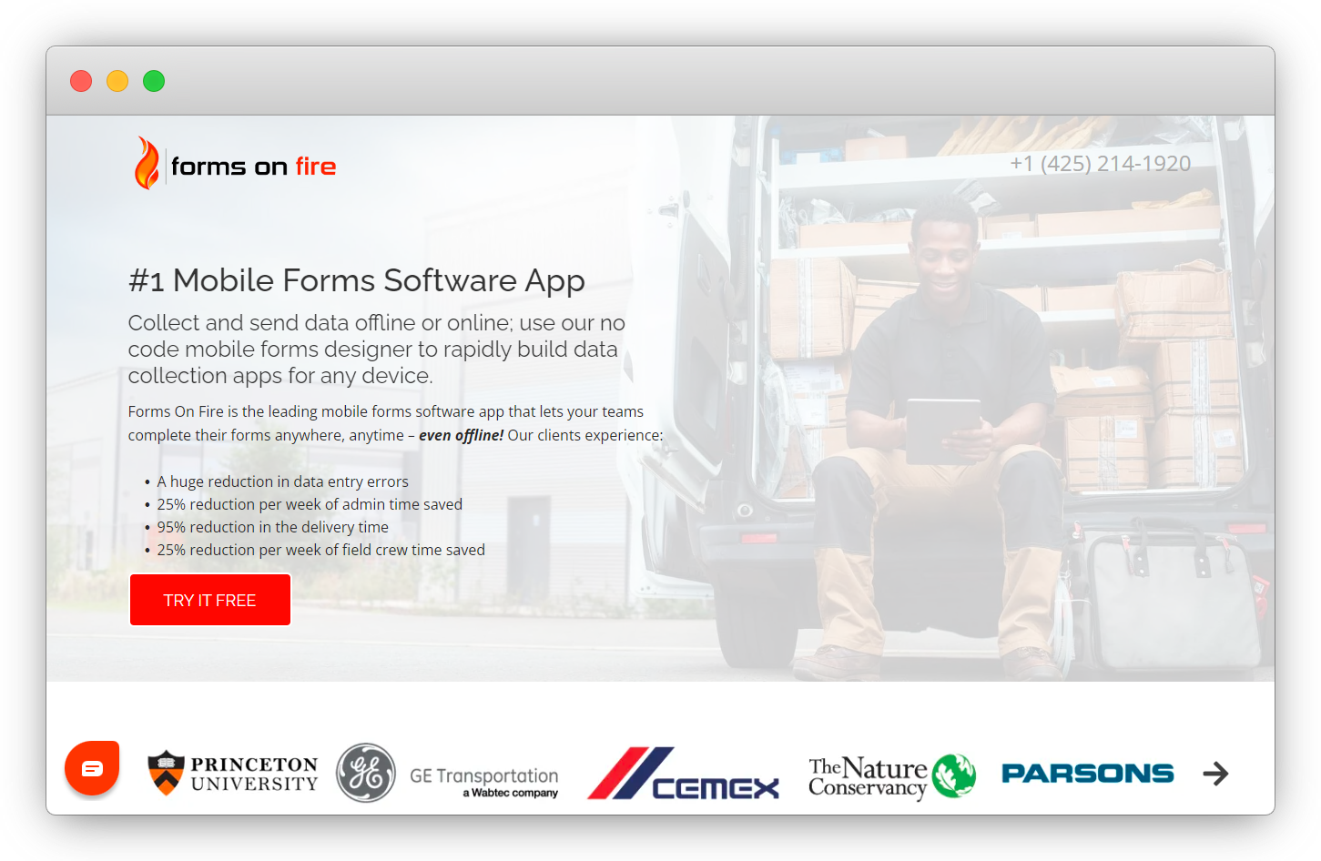 Forms on Fire Form Builder Software