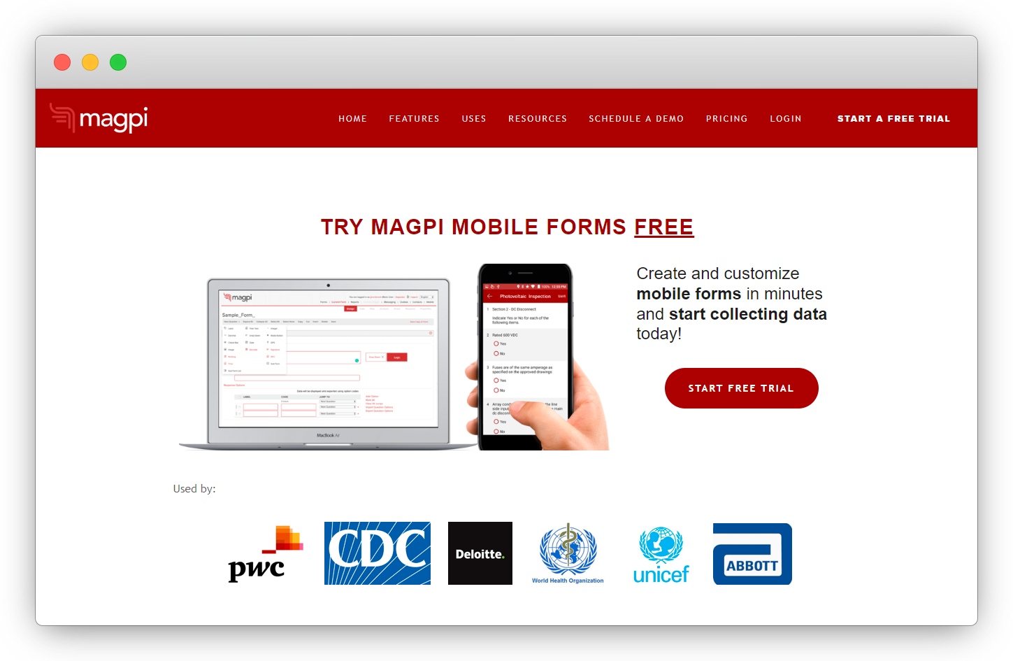 Magpi Form Builder Software