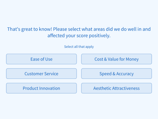 NPS® Key Drivers Survey Template