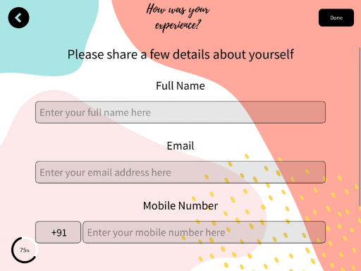 Offline Customer Feedback Survey Template