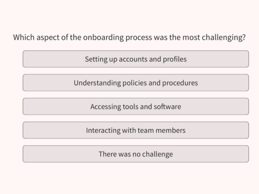 Customer Onboarding Satisfaction Survey Template