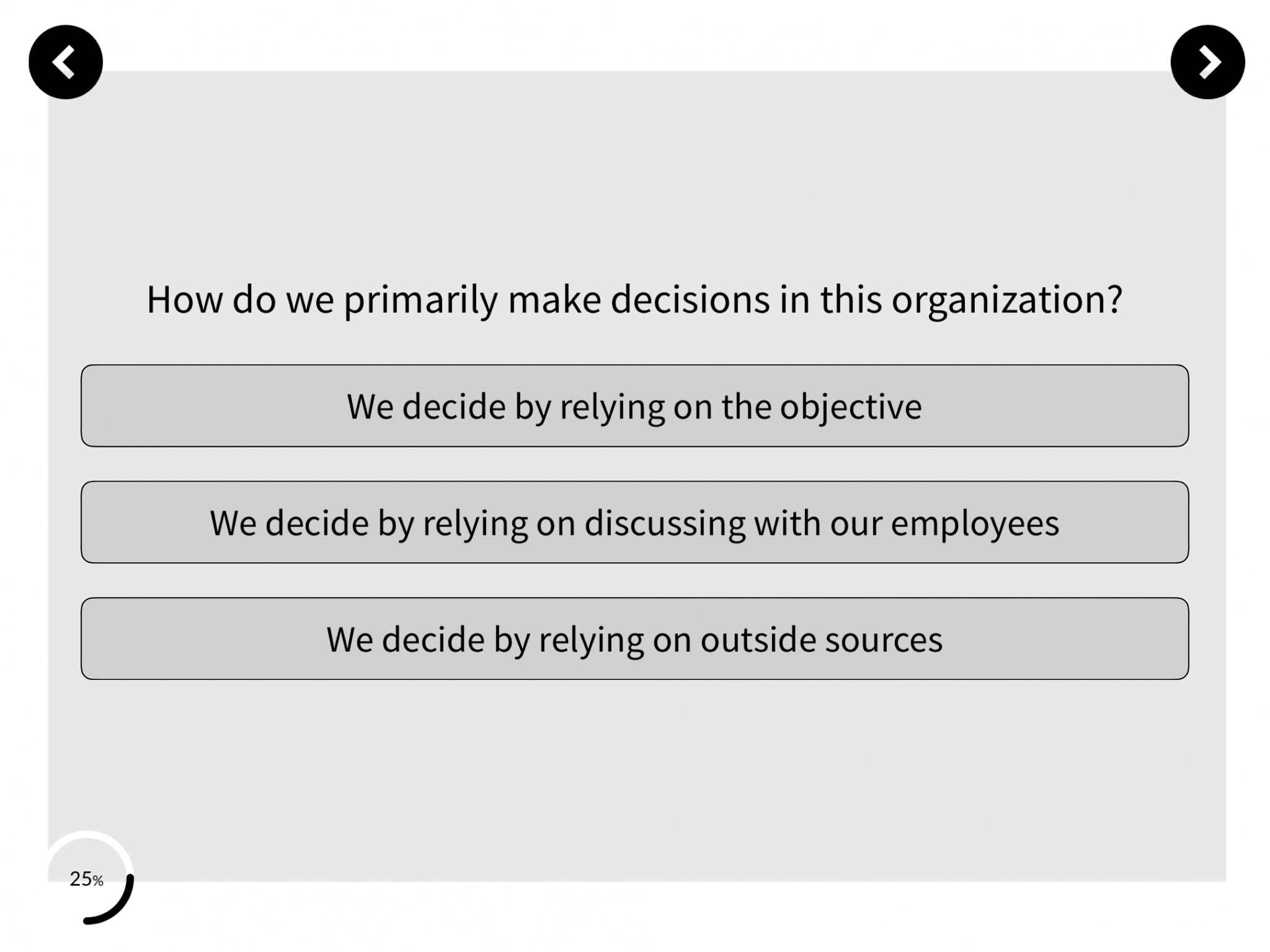 Organizational Culture Survey Template