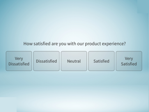 Product Experience Survey Template