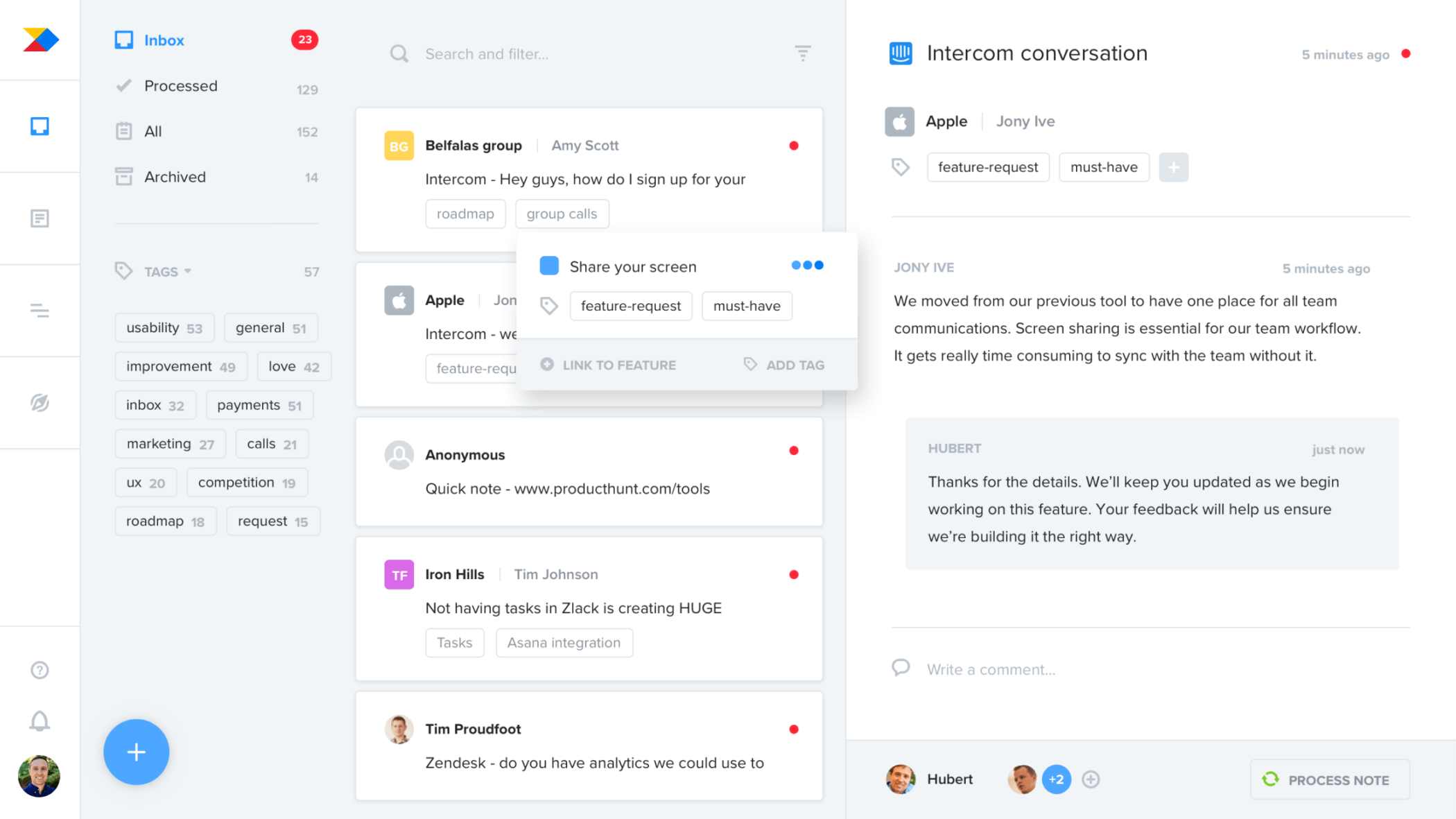 Product Feedback Tools Productboard