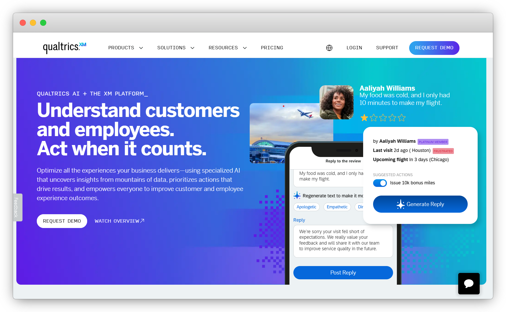 Qualtrics email survey tool dashboard for enterprise-grade survey programs