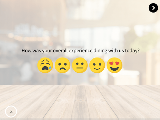 Restaurant Dine-in Feedback Form Template