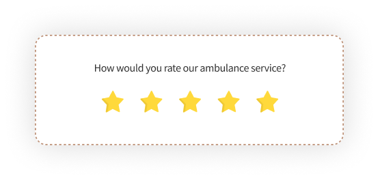 Secondary care provider feedback question