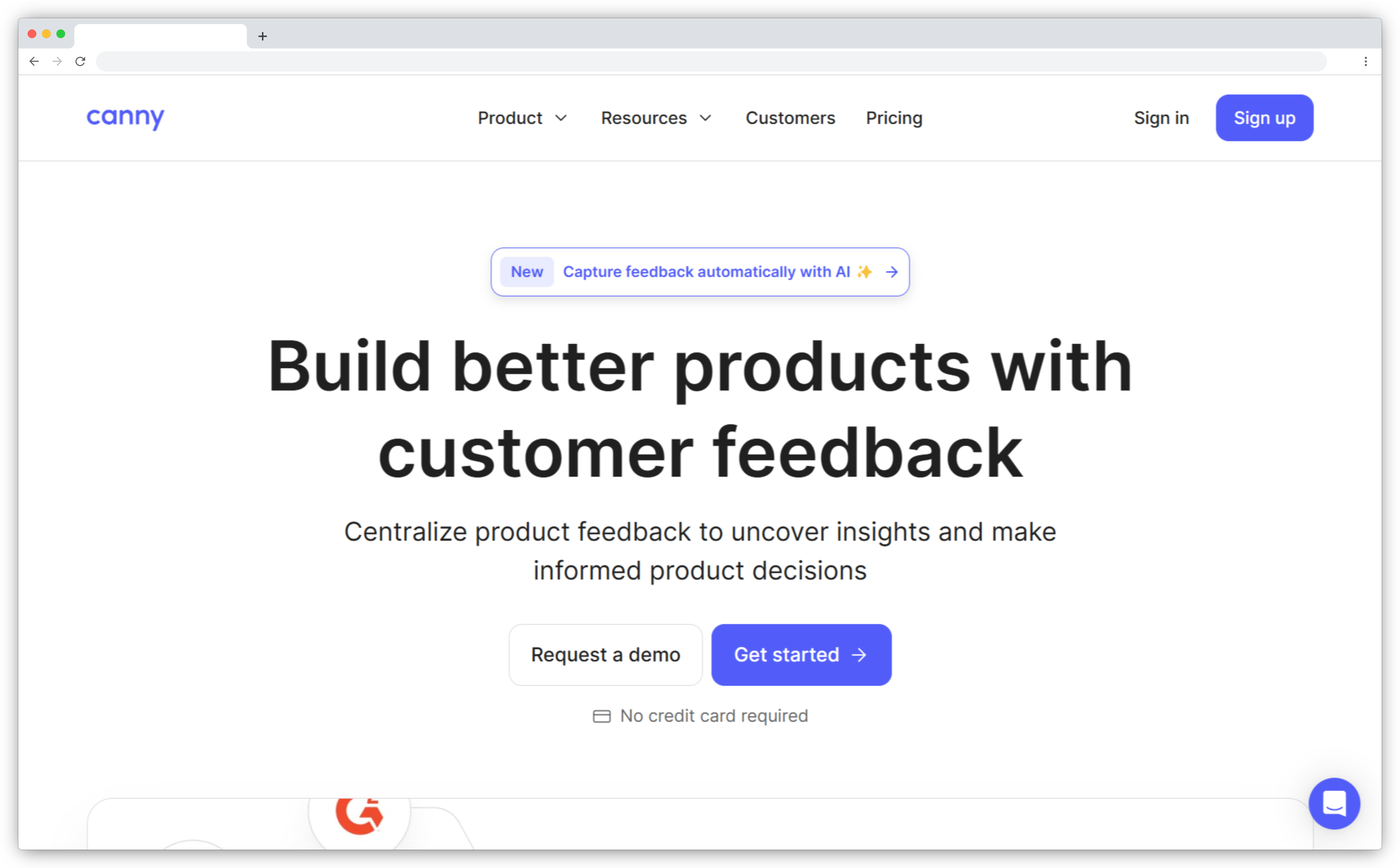 SaaS Customer Feedback Tool - Canny