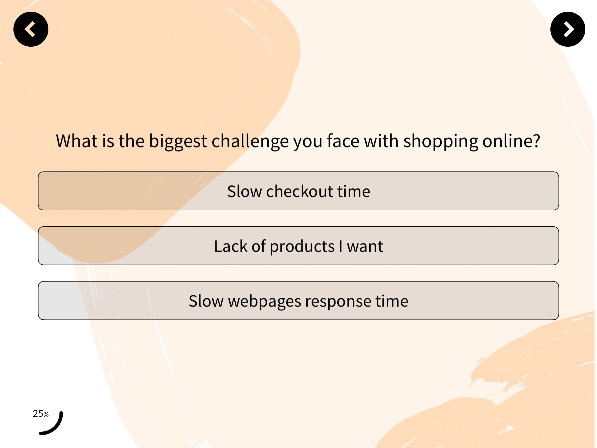Shopper Experience Survey (Short)