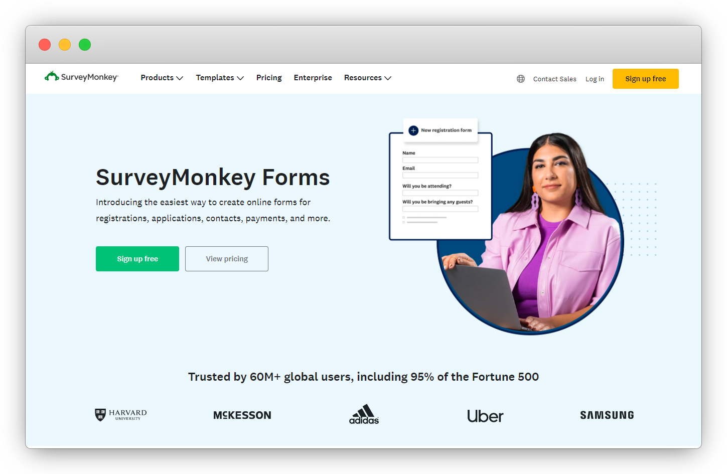 SurveyMonkey Form Builder Software