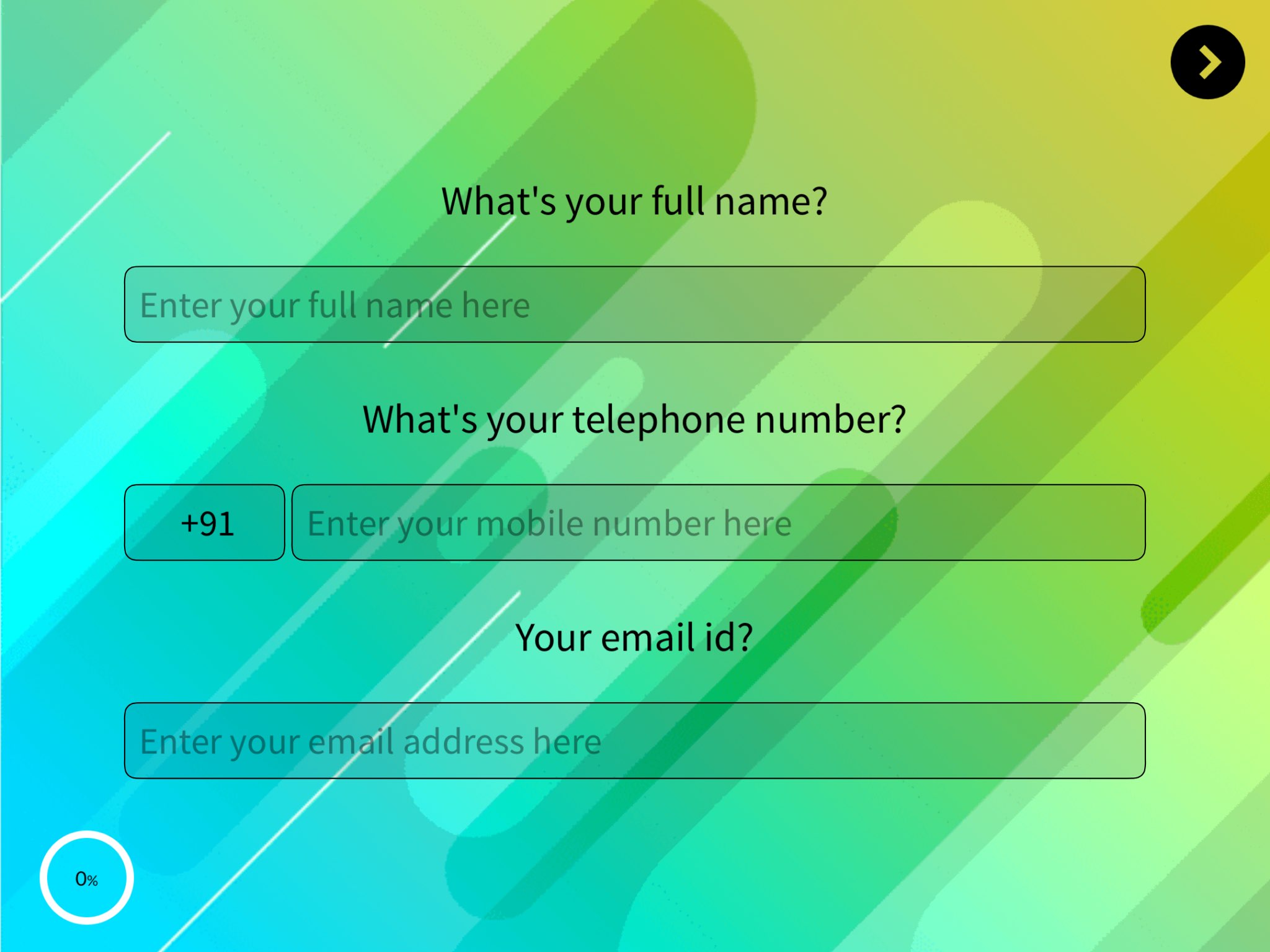 Sweepstakes & Contest Entry Form Template for Lead Capture