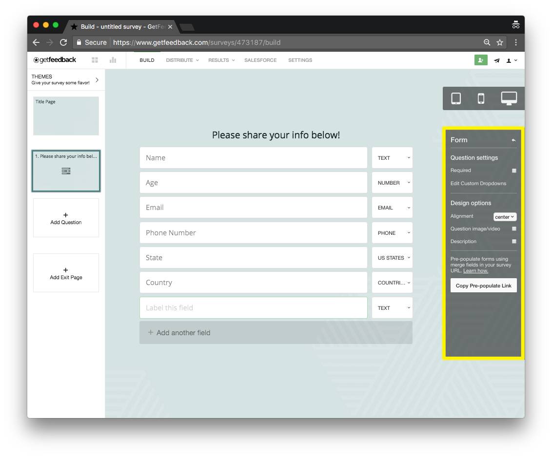 Visual Feedback Tool GetFeedback