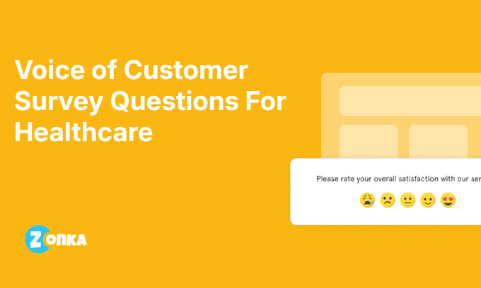 VoC Survey Questions for Healthcare: By Care Stage
