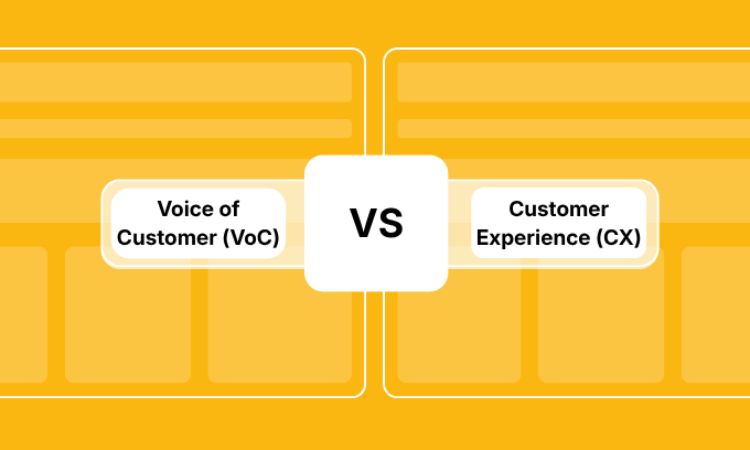 Voice of Customer vs Customer Experience: 6 Key Differences