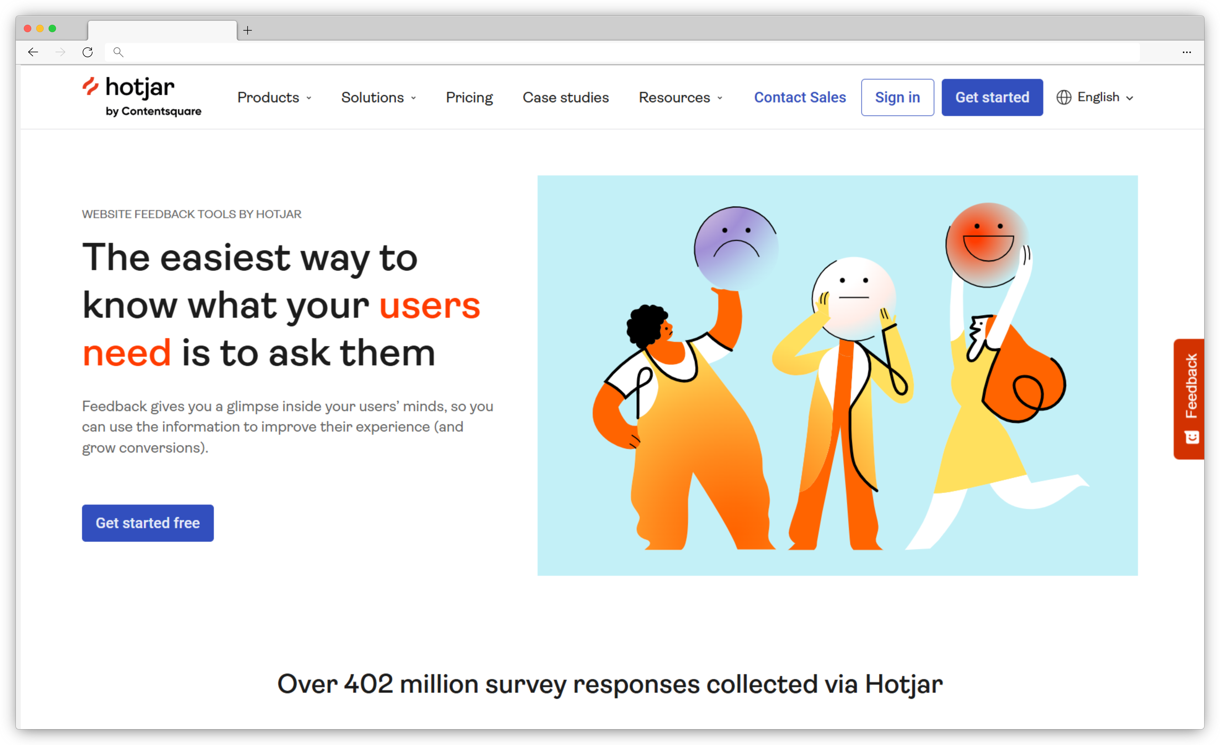 SaaS Customer Feedback Tool - Hotjar