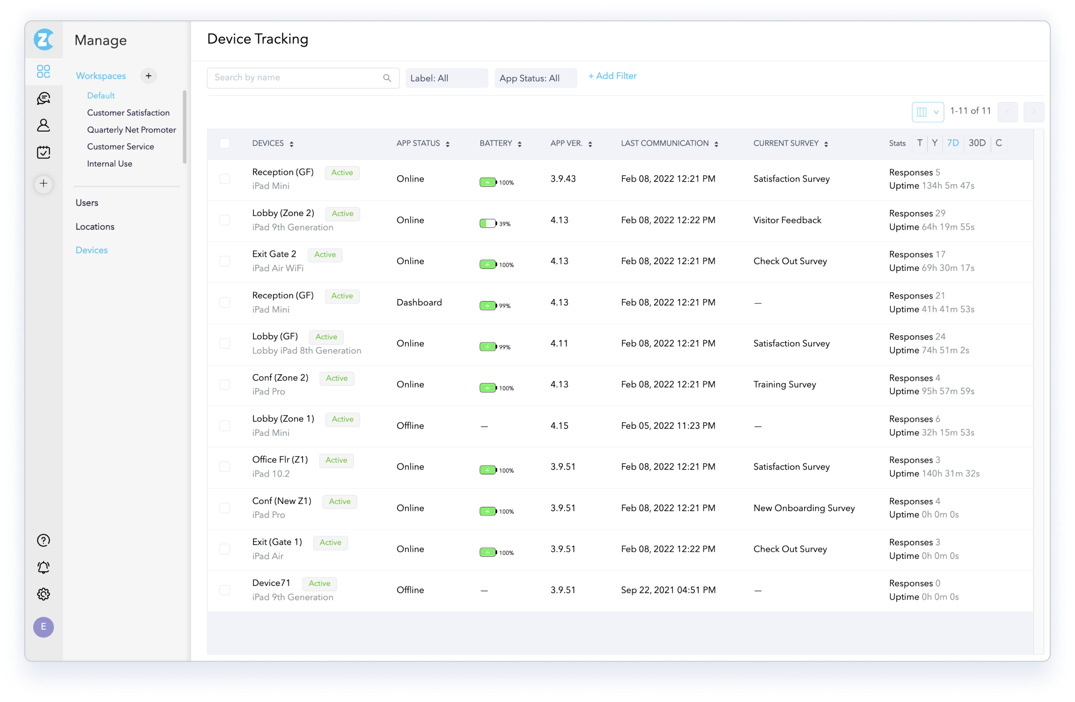 Device Tracking - iOS