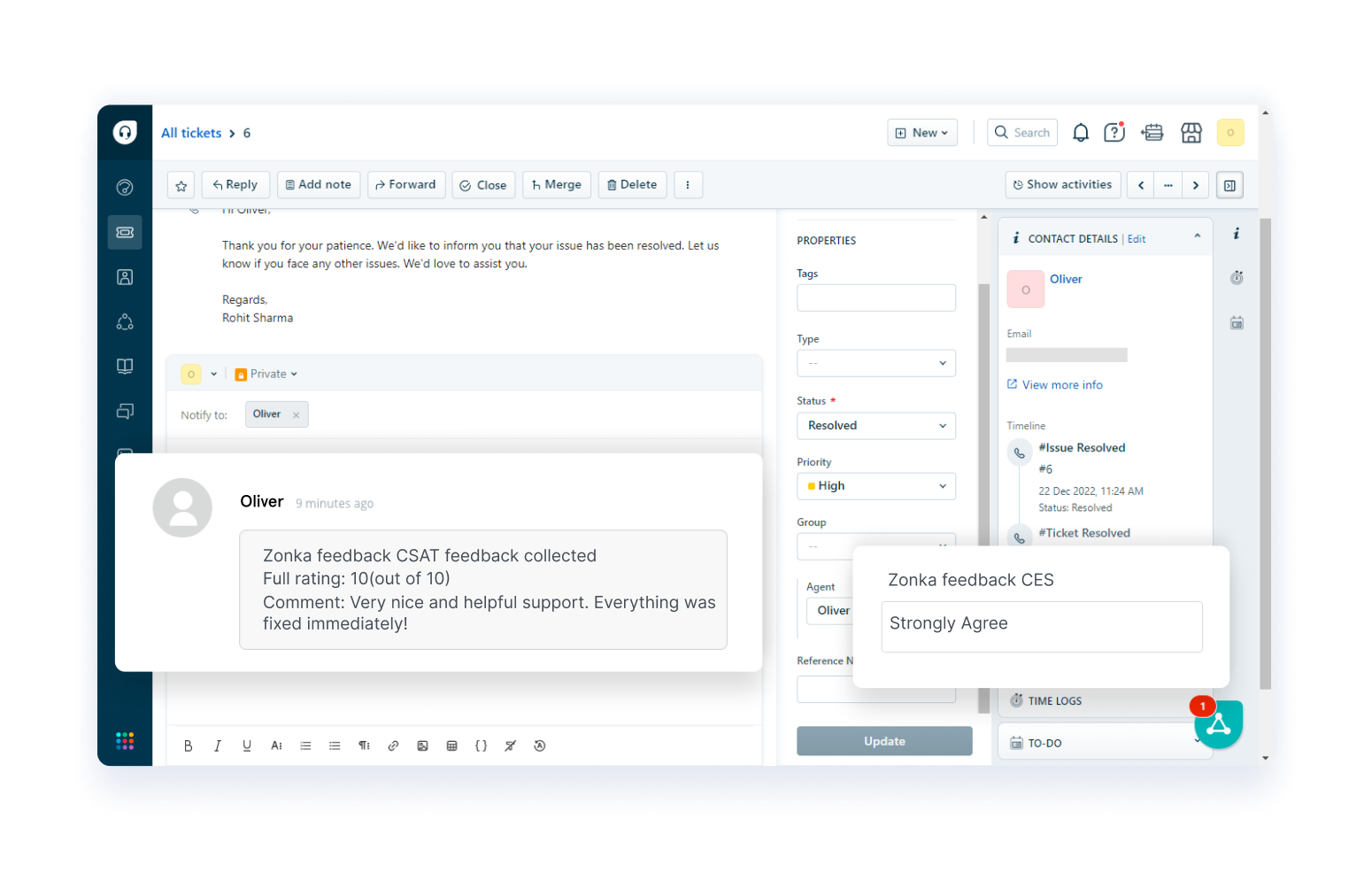 Freshdesk-Tickets