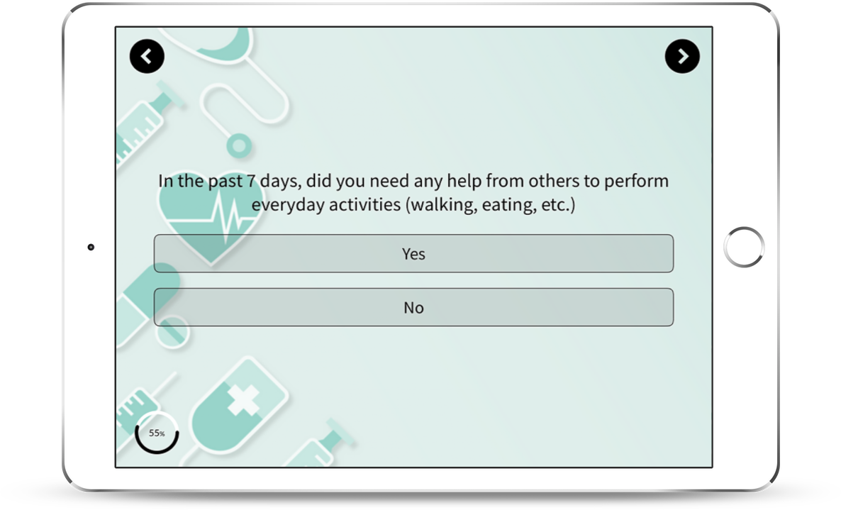 Health Risk Assessment Survey for Patients