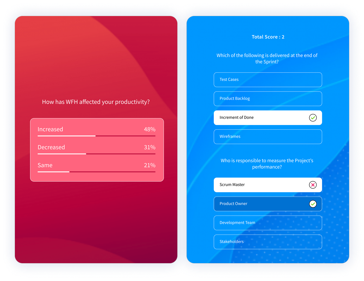 Polls & Quiz