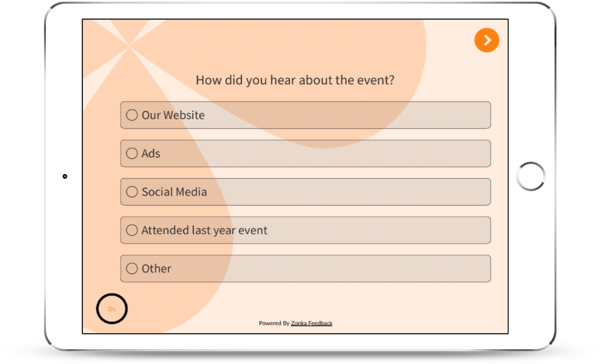 Pre event survey
